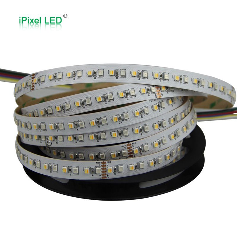 DC48V RGB+WW柔性LED灯条144 灯/米