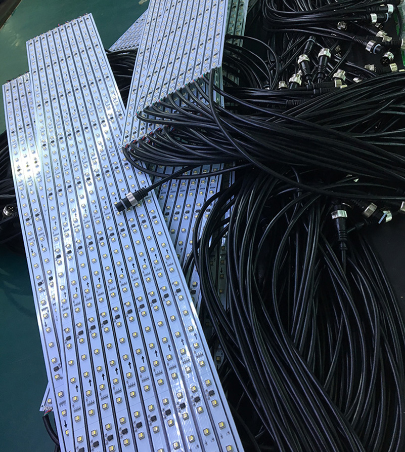DMX512 RGBW led rigid bar