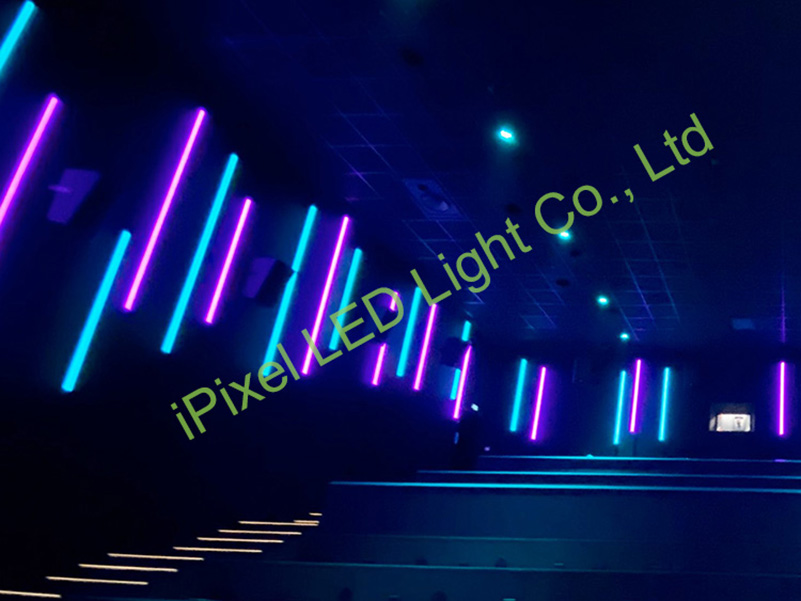 DC24V Milky White DMX tube for Movie Theater